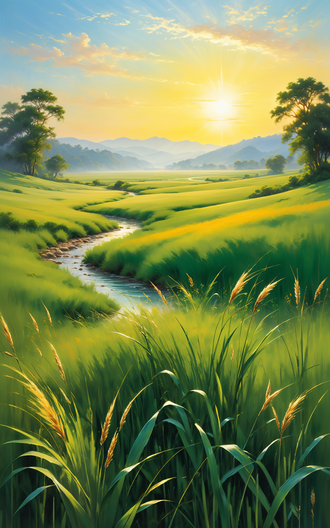 05105-3855211441-Create a vivid and immersive description of a vast, sun-kissed meadow, where the emerald blades of grass sway gently in the bree.png